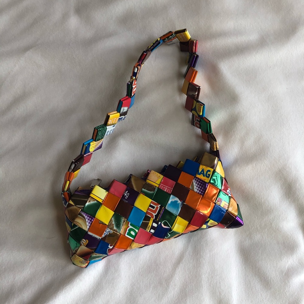 Small Purse Made from Recycled Materials